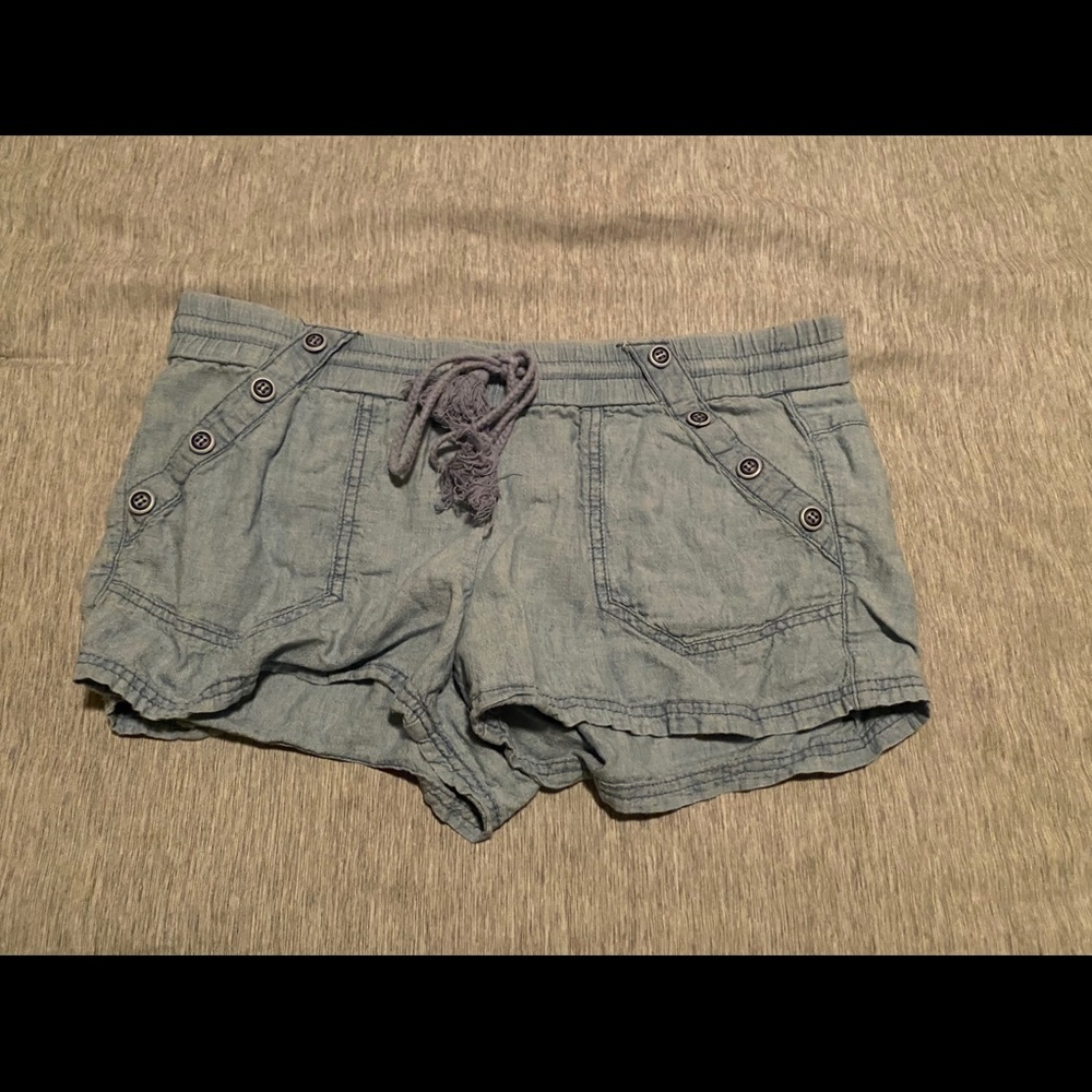 Blue shorts